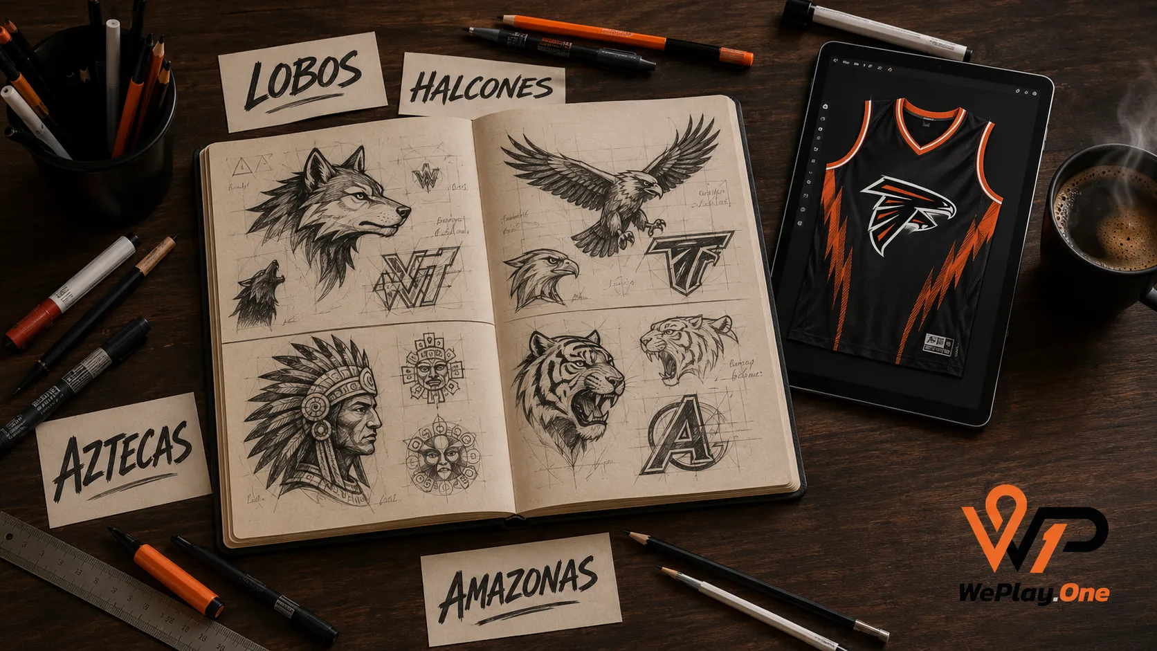 Cómo elegir el nombre y el logo de tu equipo deportivo