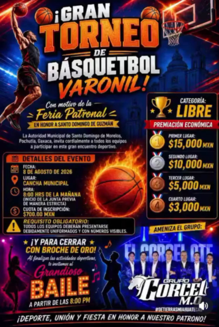 Torneo de Basquetbol - Santo Domingo de Guzmán — imagen 1